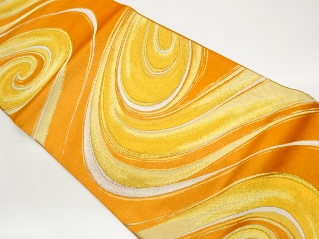 JAPANESE FUKURO OBI / WOVEN STREAM